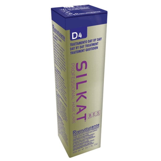 Silkat D4 sampon sérült, igénybevett hajra 300 ml