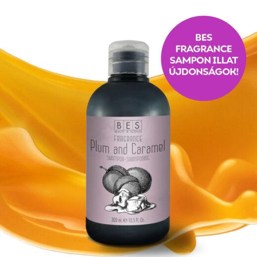 Fragrance sampon – Szilva és karamell – 100 ml