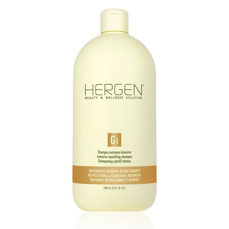 Hergen G1 újjáépítő, tápláló sampon 1000 ml