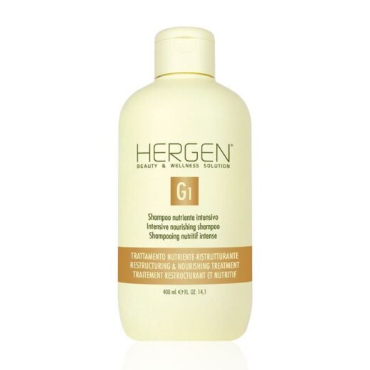 Hergen G1 újjáépítő, tápláló sampon 400 ml