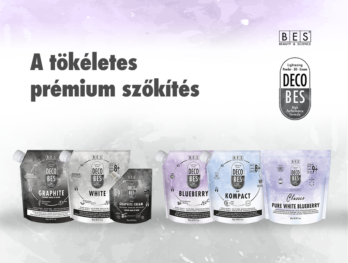 Ismerd meg az új Decobes szőkítőket!
