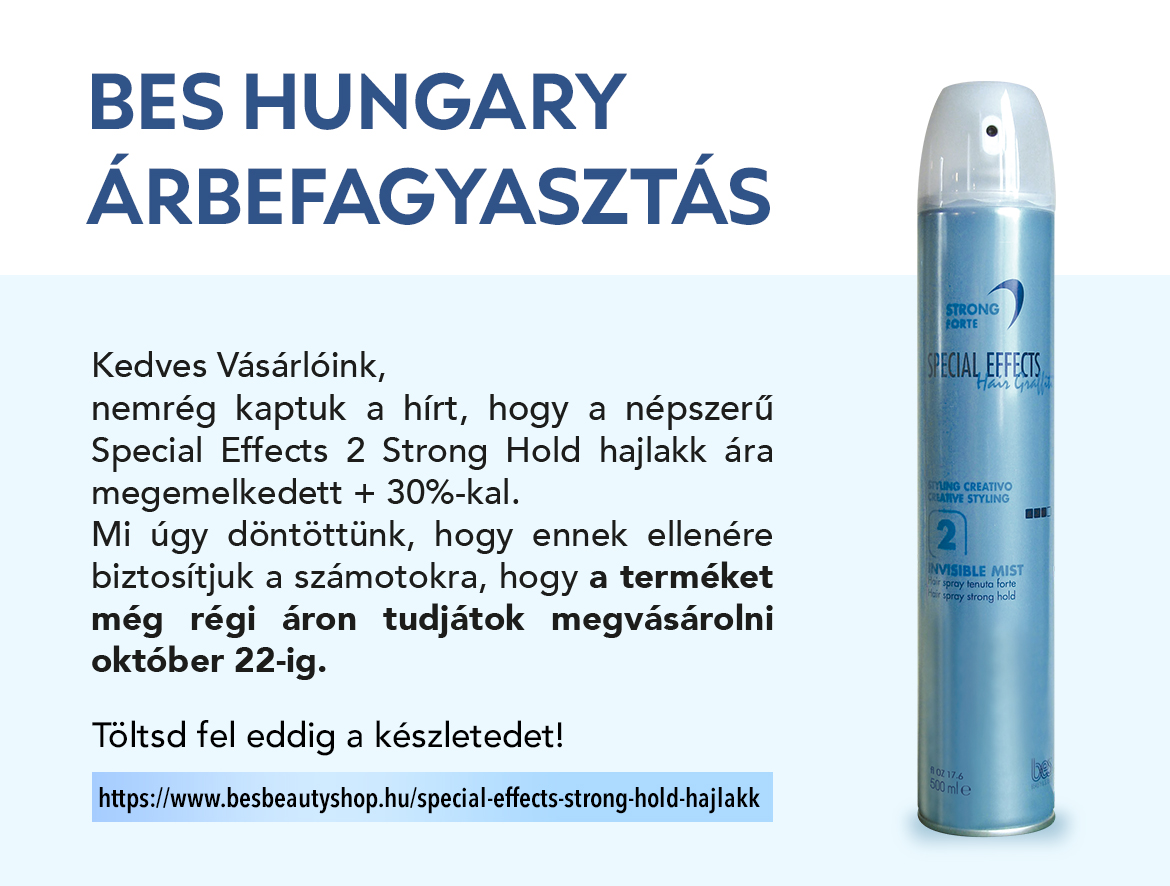 BES Hungary Árbefagyasztás