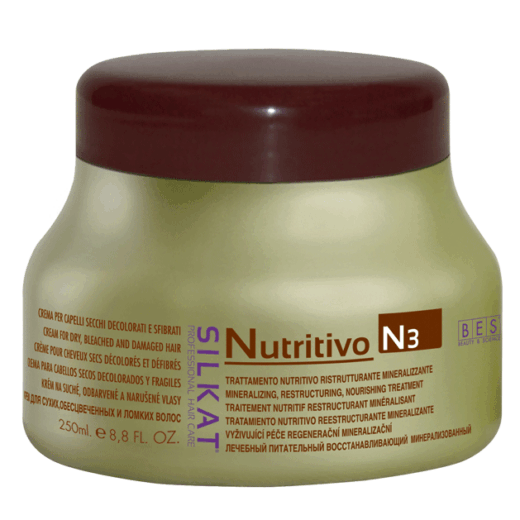 Silkat Nutritivo pakolókrém száraz, töredezett hajra 250 ml