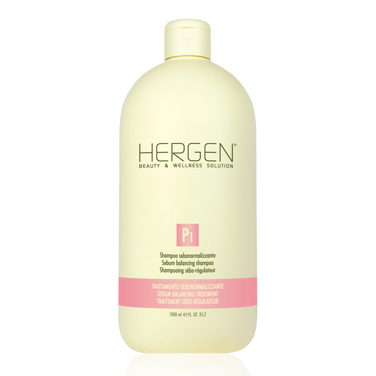 Hergen P1 sampon zsíros hajra 1000 ml - Image 2