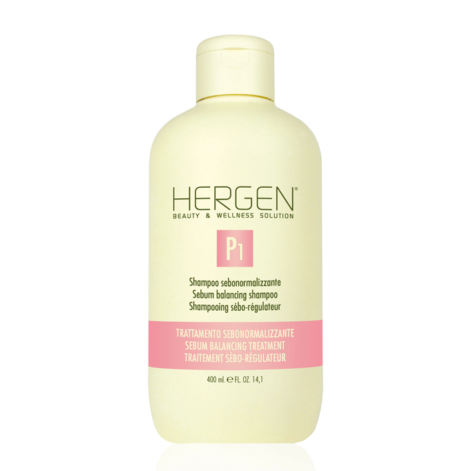 Hergen P1 sampon zsíros hajra 400 ml
