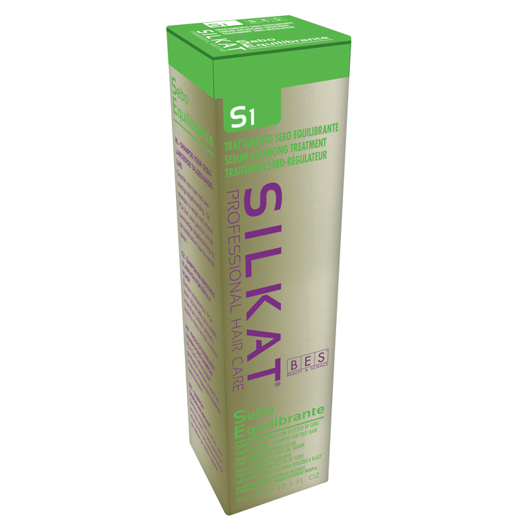Silkat Sebo Equlibrante sampon zsíros hajra 300 ml - Image 3
