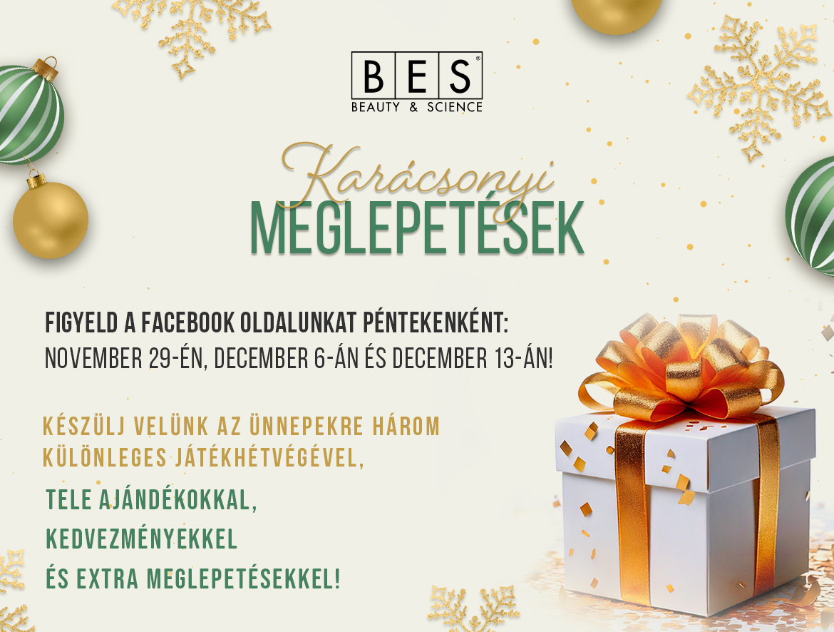 Indul a BES Karácsonyi Meglepetéssorozata!