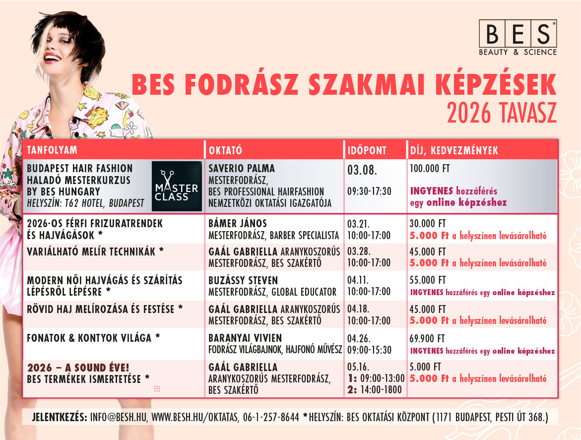 BES Tavaszi Oktatások: indul a képzési szezon!